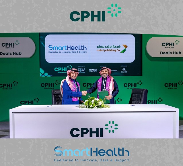 CPHI Middle East: Strategic partnership signature SmartHealth and BiteWorld form a partnership to collaborate on healthcare projects in Saudi Arabia